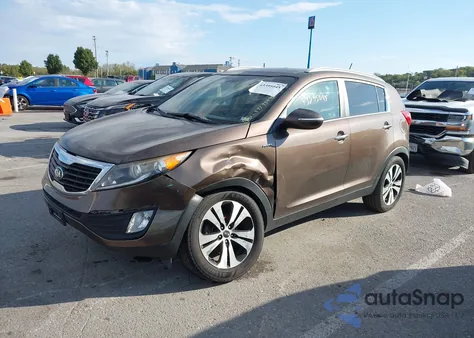 2013 Kia Sportage Ex из США, поврежденный, VIN KNDPCCA29D7456910